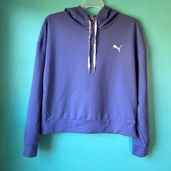 Puma Women's Sweatshirt Size Medium Purple - Picture 1 of 3